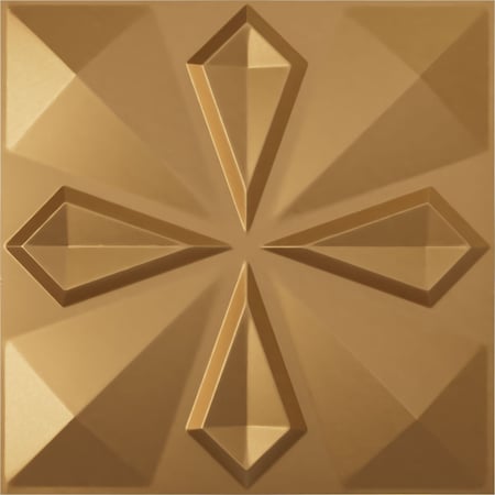 Ekena Millwork 19 5/8in. W x 19 5/8in. H Nikki EnduraWall Decorative 3D Wall Panel, Total 32.04 Sq. Ft., 12PK WP20X20NKBGL-CASE-12